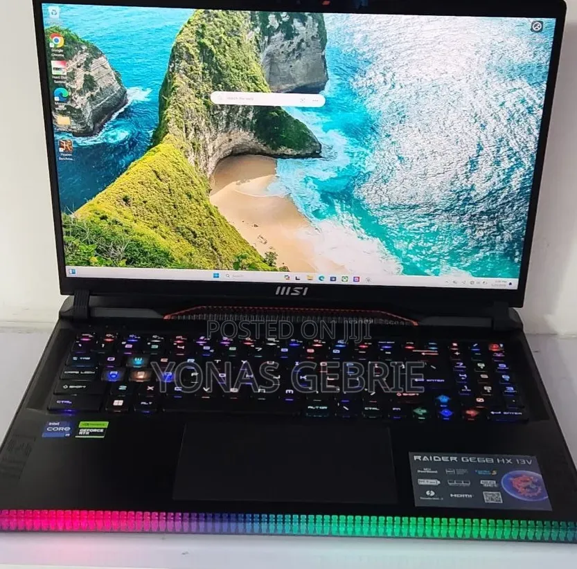 New Laptop MSI 32GB Intel Core i9 SSD 1T