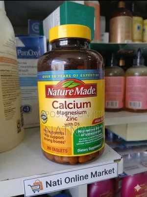Nature Made Calcium Magnesium Zinc With Vitamin D3