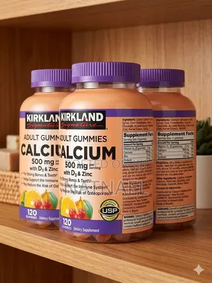 Kirkland Signature Adult Gummies Calcium With Vitamin D3and Zinc