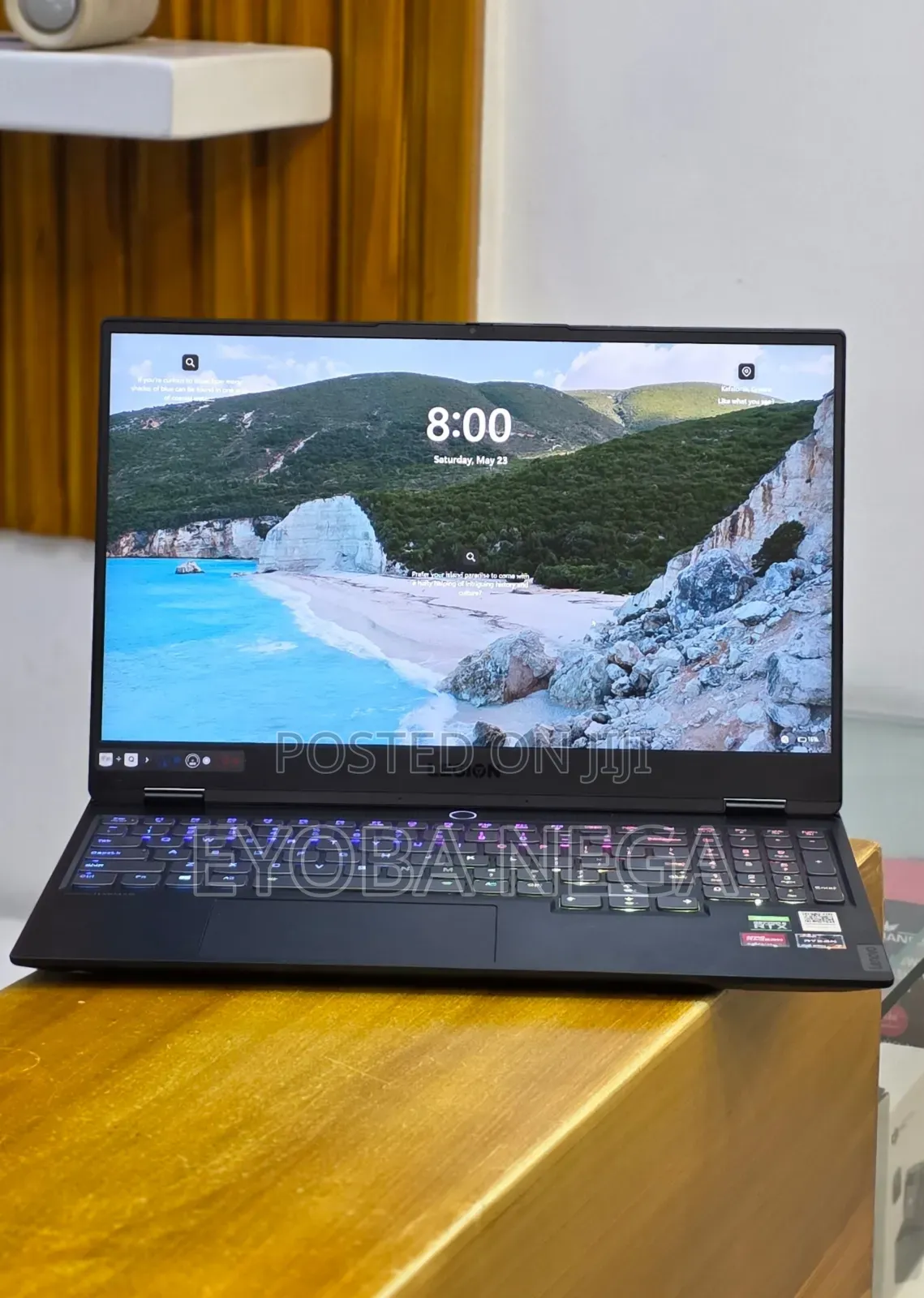 New Laptop Lenovo Legion Slim 5 16GB AMD Ryzen 7 SSD 512GB