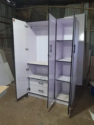 Full White Laminated Closet