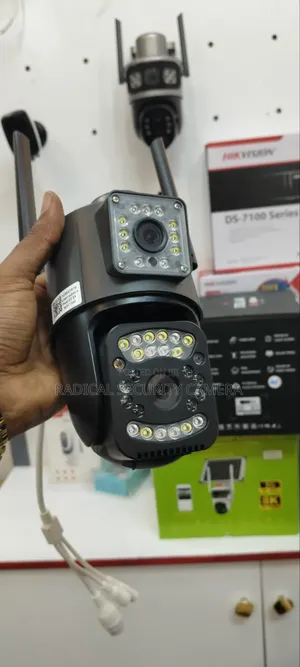 Smart Home Security Camera Double Lens