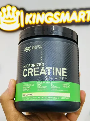 On Micronised Creatine Monohydrate Powder 300gm 60 Serving 100% Pure