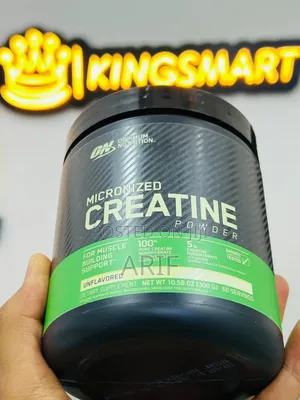 Optimum Nutrition Micronised Creatine 300gm 60serving 5gm Per Serving