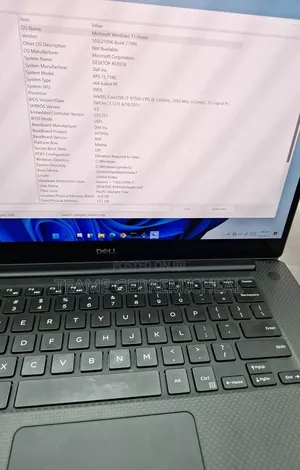 New Laptop Dell XPS 15 16GB Intel Core i7 SSD 512GB