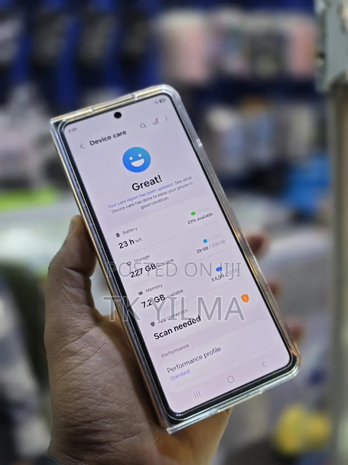 New Samsung Galaxy Z Fold4 256 GB Silver