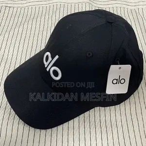 Alo Cap White and Black White