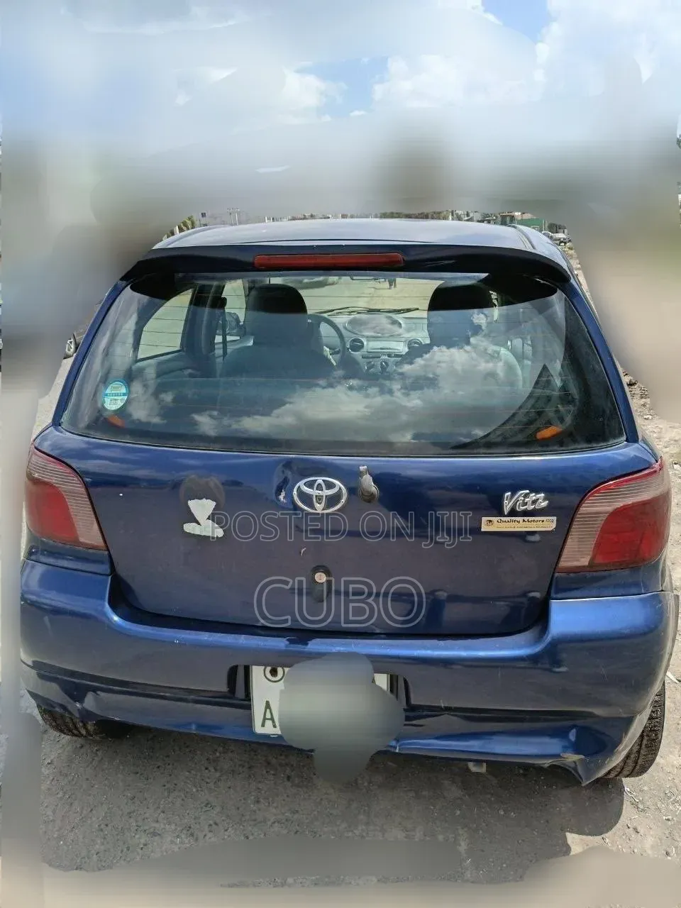 Toyota Vitz 2001 Blue