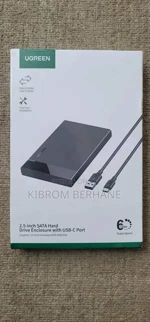Ugreen 2.5 Inch Sata Hard Drive Enclosure With Usb -C Port