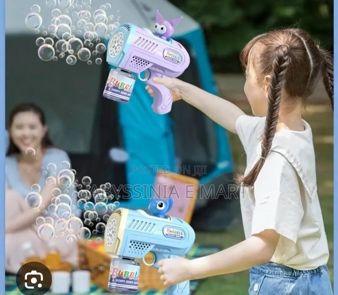 Easy to Use Bubble Gun