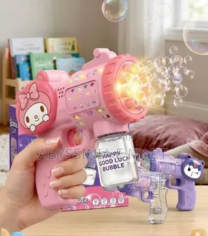 Easy to Use Bubble Gun