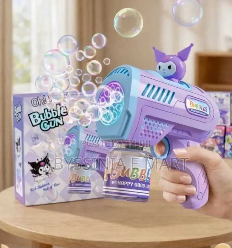 Easy to Use Bubble Gun