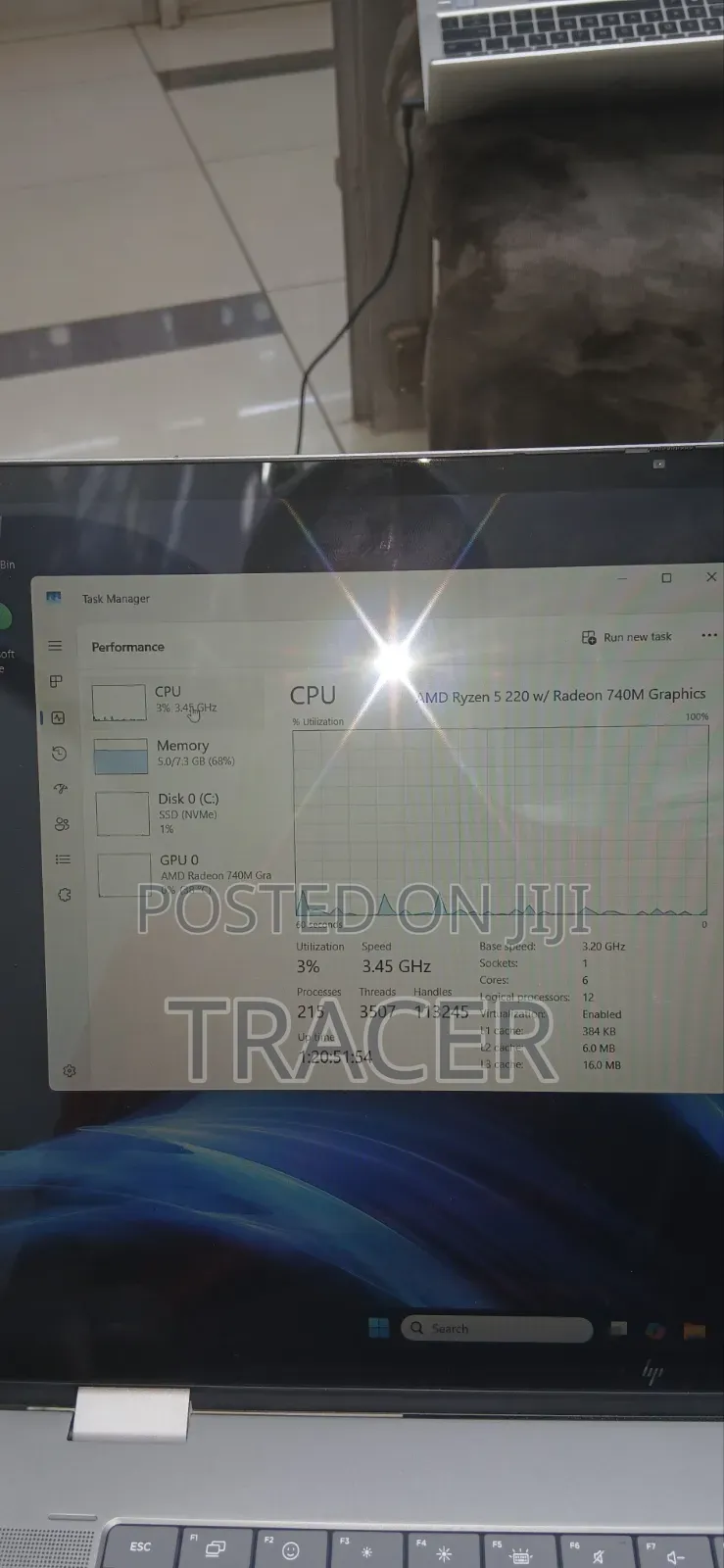 New Laptop HP OmniBook 5 Flip 8GB AMD Ryzen 5 SSD 500GB