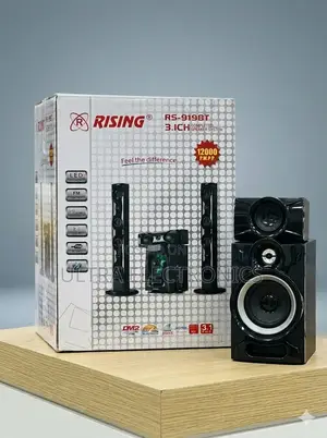 Rising Rs-919bt 3.1 Channel Home Theater Speaker System. Original