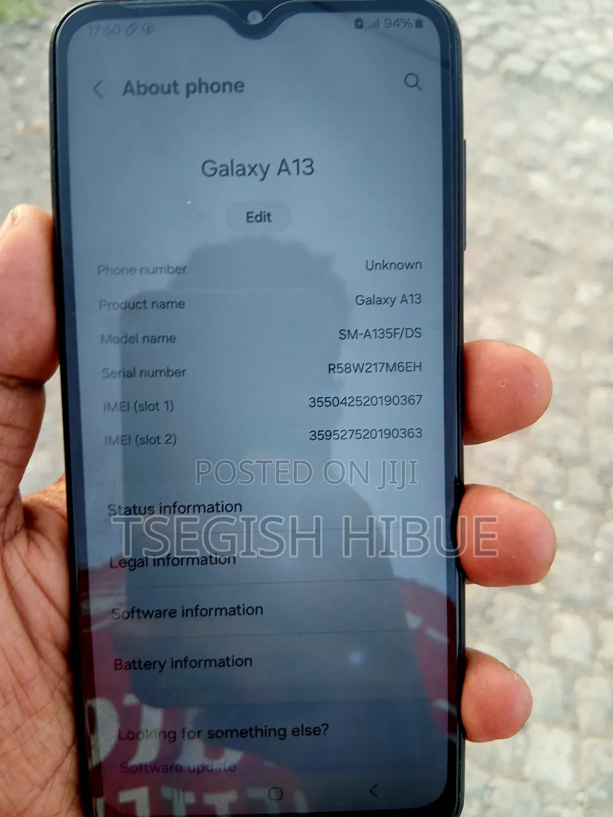 Samsung Galaxy A13 64 GB Black