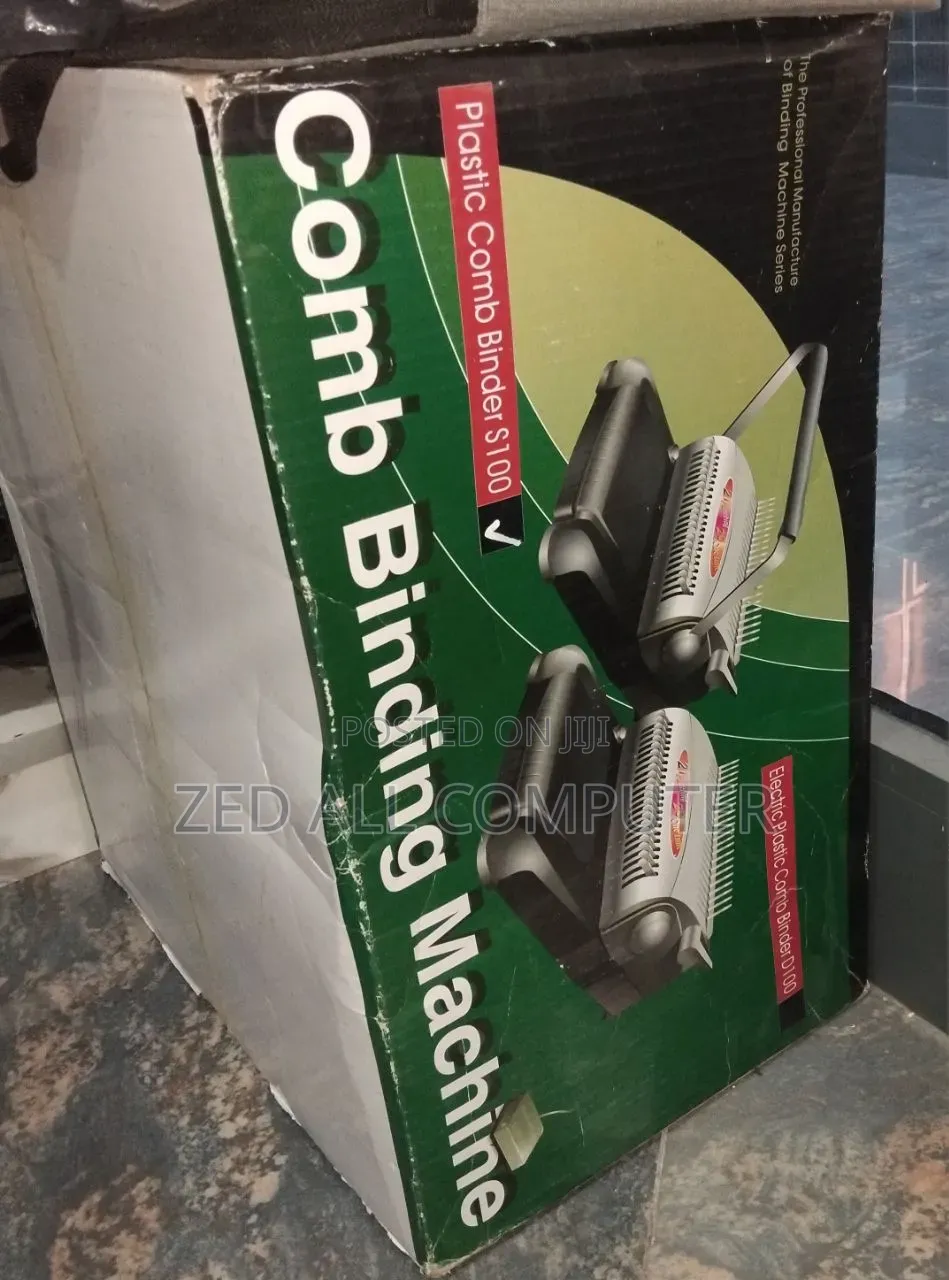 Comb Binding Machine