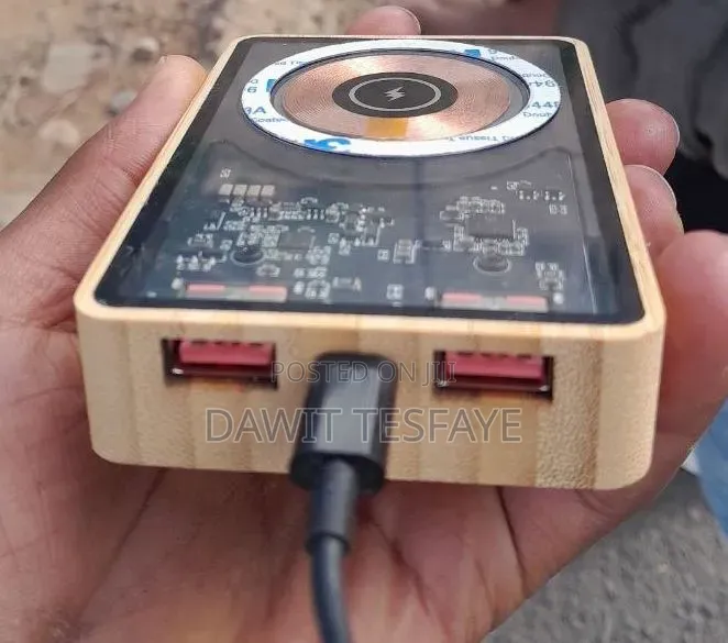 10000mah Magnetic Wireless Power Bank – 15w Fast Charging