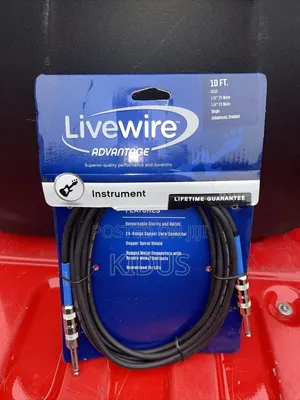 Live Wire Advantage Instrument Cable Straight From Usa