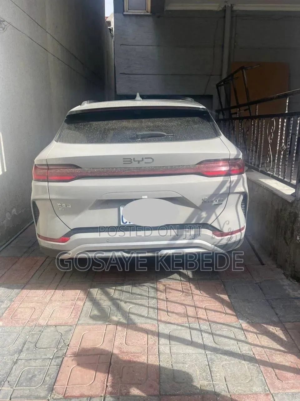 New BYD Song Plus 2025 Silver
