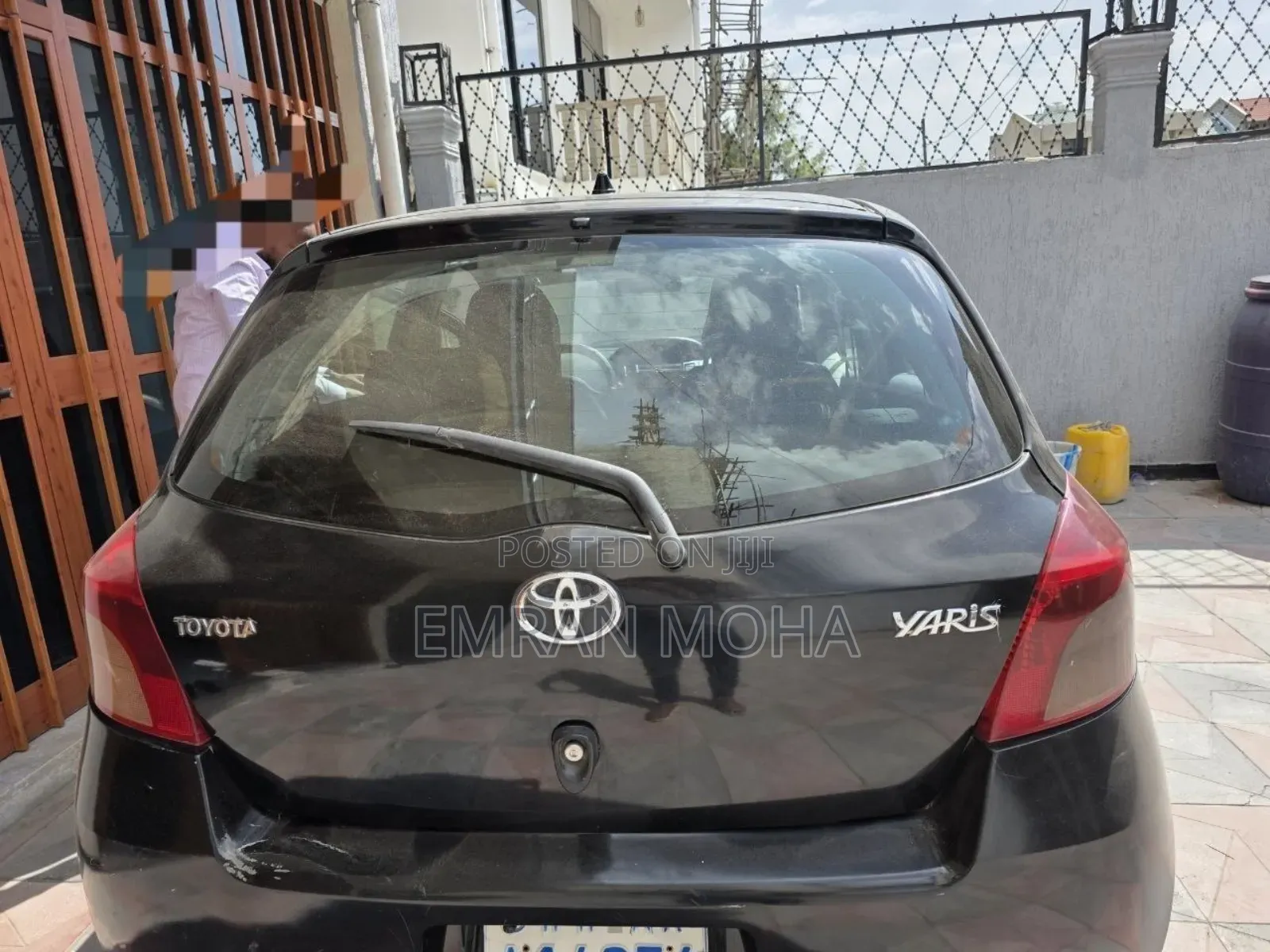 Toyota Yaris 2007 Black