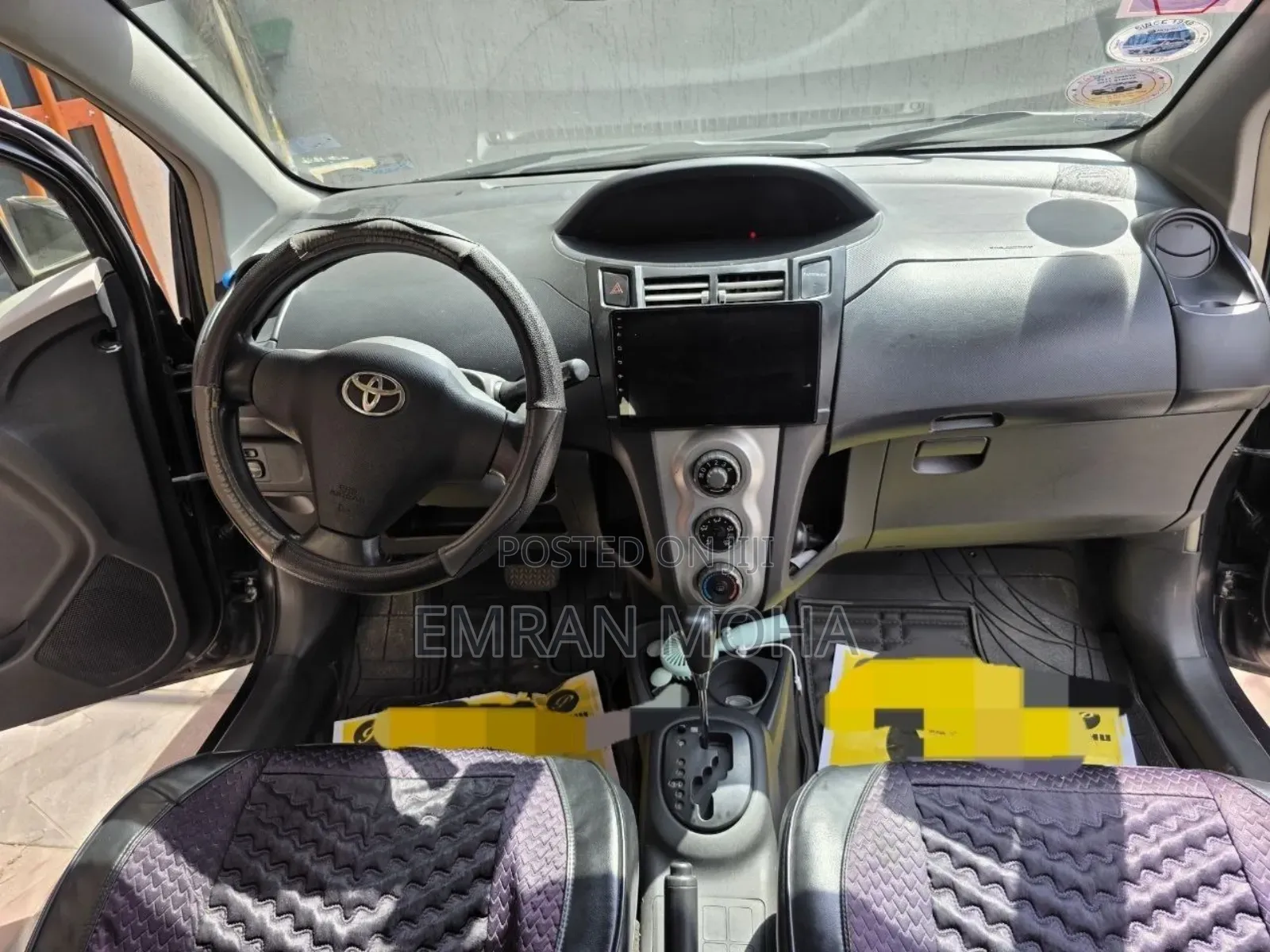 Toyota Yaris 2007 Black