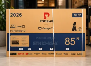 Popular 85” Smart Google Tv – Qled | New 2026 Model 3 Year Warranty
