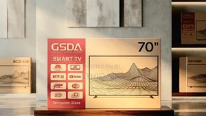 Gsda Tv 70" Smart Android Tv Double Glass Tv New