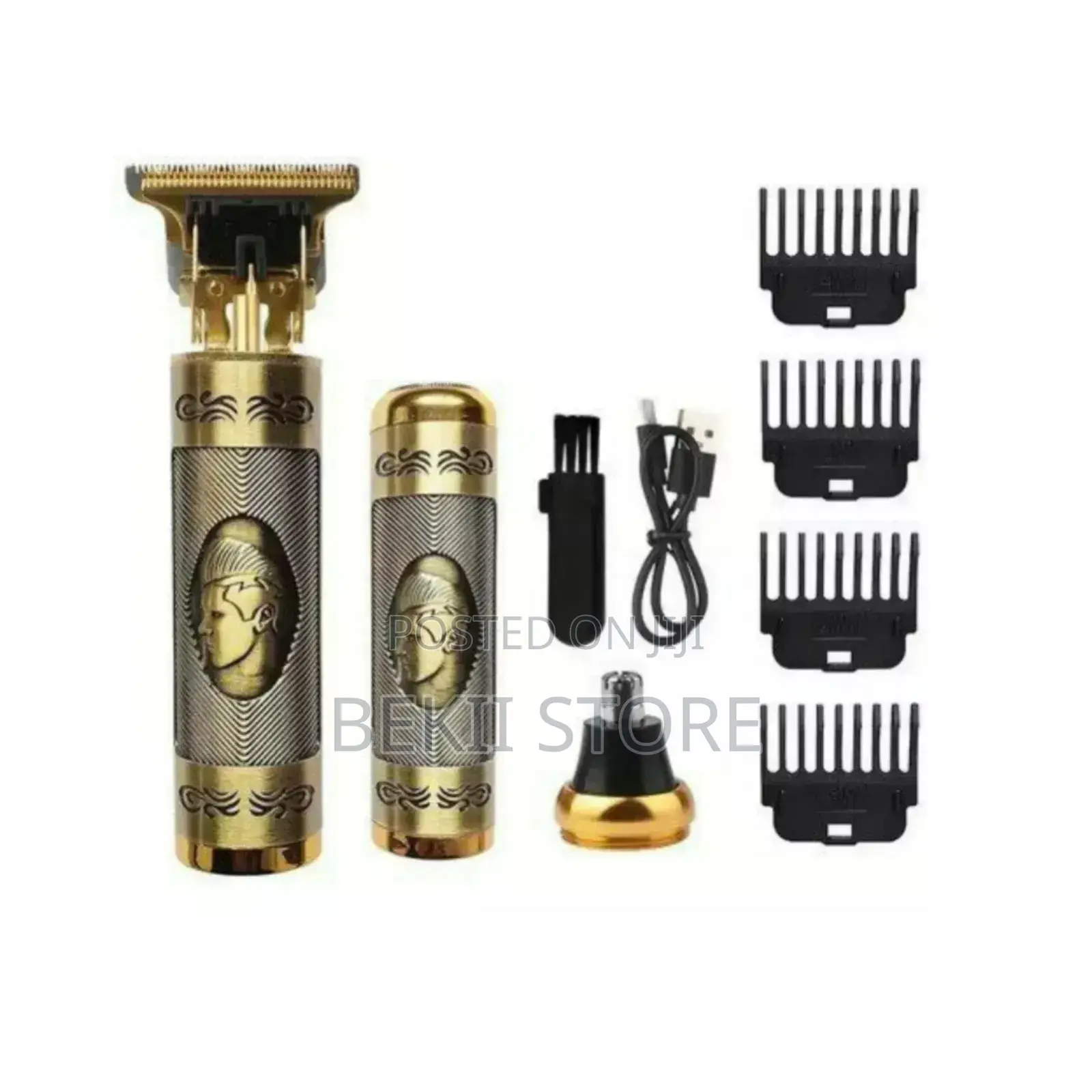 Professional 3 in 1 Hair Clipper Trimmer Shaver Set የፀጉር መቁረጫ