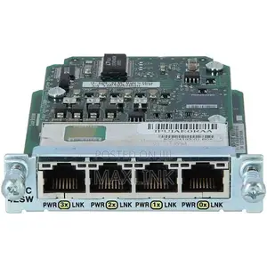Cisco Hwic-4esw-C Four Port10/100 Ethernet Switch Interface Card
