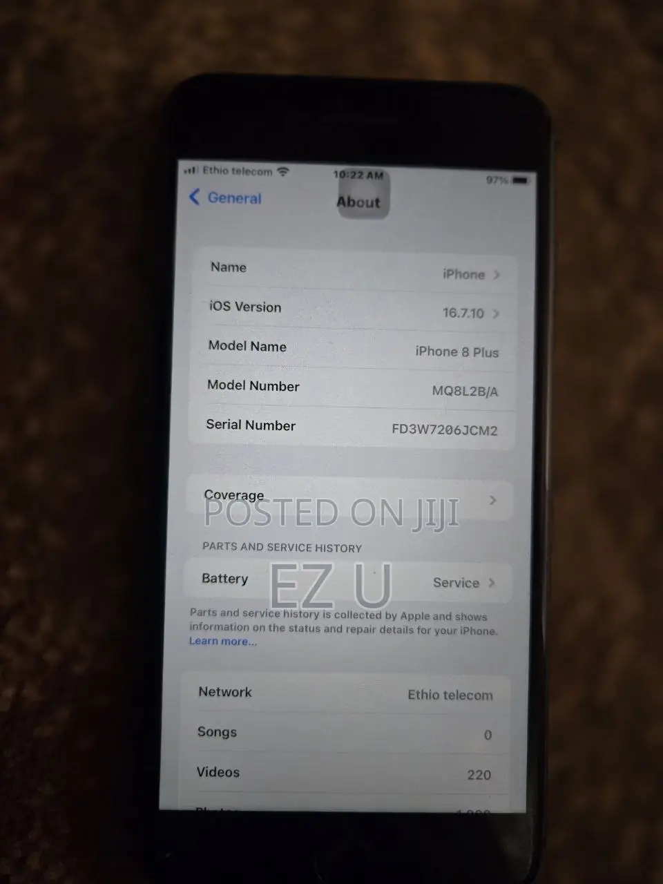 Apple iPhone 8 Plus 64 GB Black