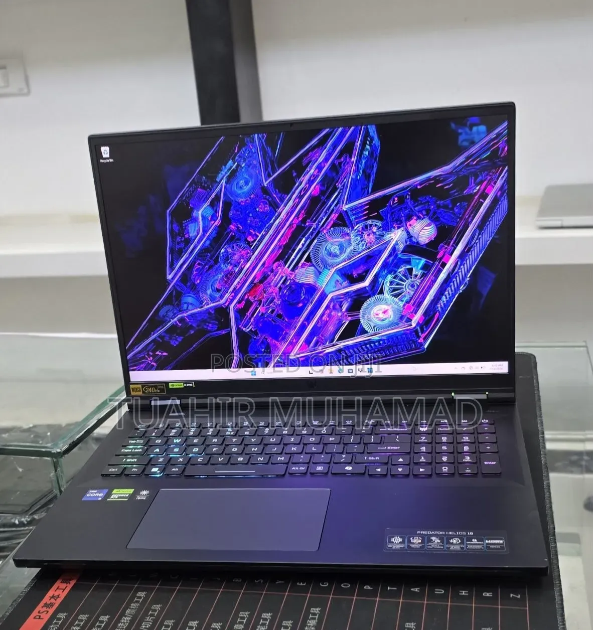 New Laptop Acer Predator Helios 16 32GB Intel Core i9 SSD 1T