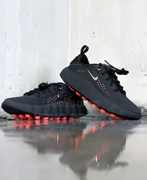 Nike Mind 002 "Black Hyper Crimson"Unisex Fashion Shoes