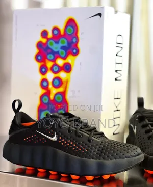 Nike Mind 002 "Black Hyper Crimson"Unisex Fashion Shoes