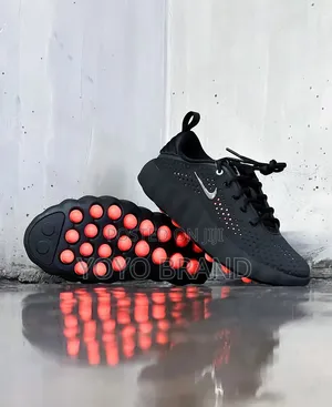 Nike Mind 002 "Black Hyper Crimson"Unisex Fashion Shoes