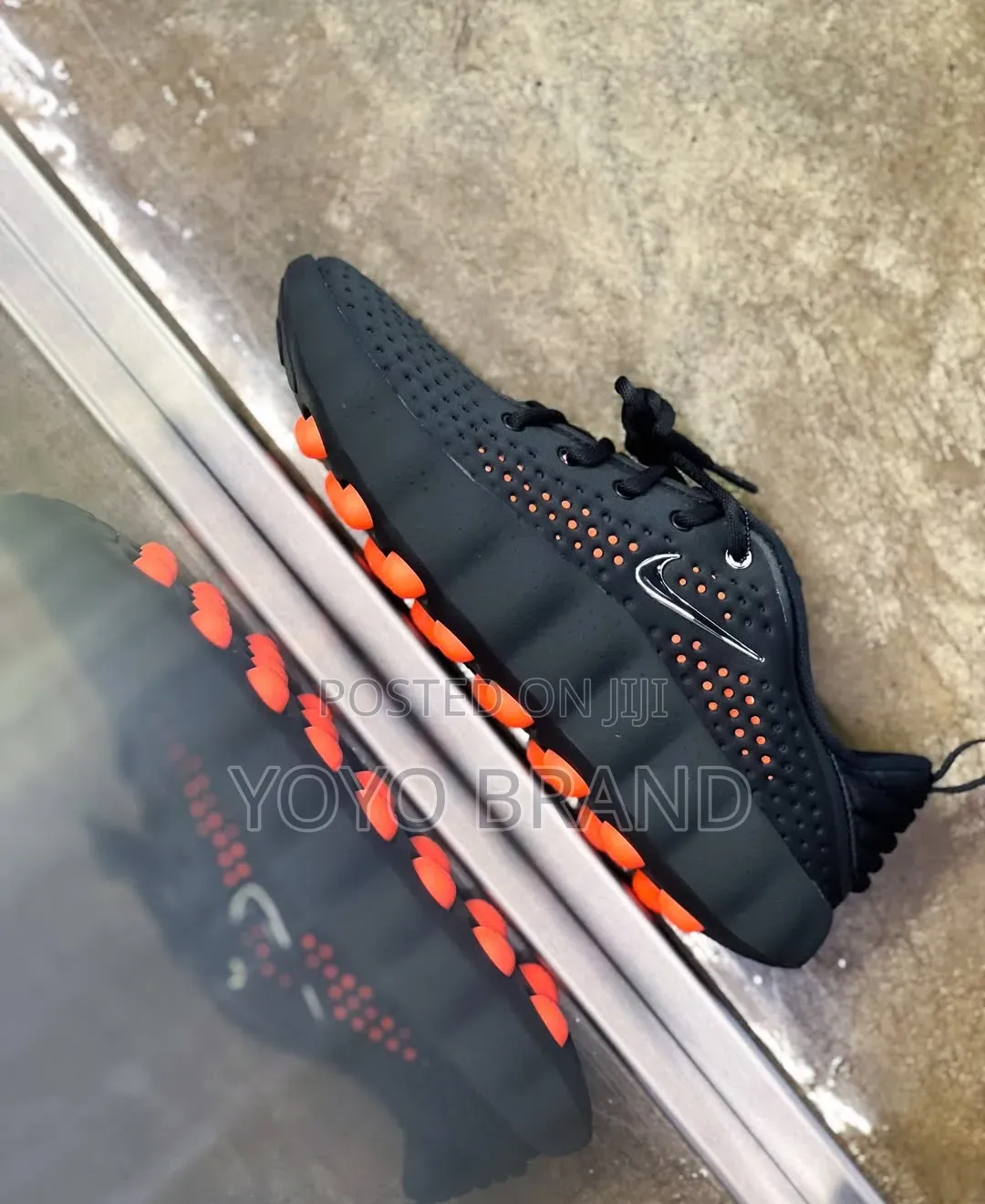 Nike Mind 002 "Black Hyper Crimson"Unisex Fashion Shoes