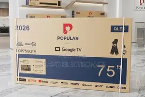Popular 75" Class Pop75gqtv Qled Uhd Smart Google Tv (2026 Model)