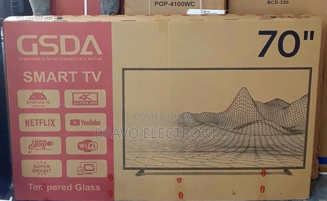 Gsda 70” Smart Uhd Tv
