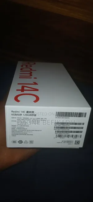 New Xiaomi Redmi 14C 128 GB Black