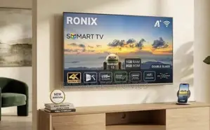 Ronix Tv 55” Smart Android Double Glass New Arrival 2026 Original