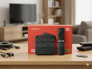 Q5 Android Tv Box With A Voice Remote.Supports Video Resolution