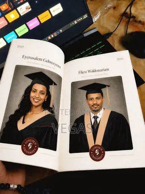 የመመረቂያ መፅሄት ዲዛይን እና ህትመት | Year Book And Other Printing Works