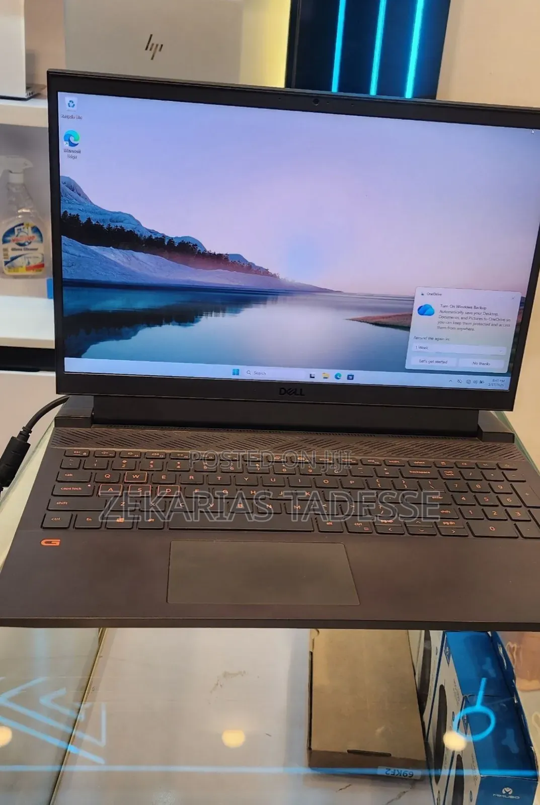 New Laptop Dell G15 5511 16GB Intel Core i7 SSD 512GB