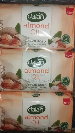 Dalan / Almond Oil Cream Soap / Ultra Moisturizing Beauty Bar