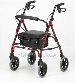 Walker With Seat兕血rollator 4 Wheel Elite Push Down Brake