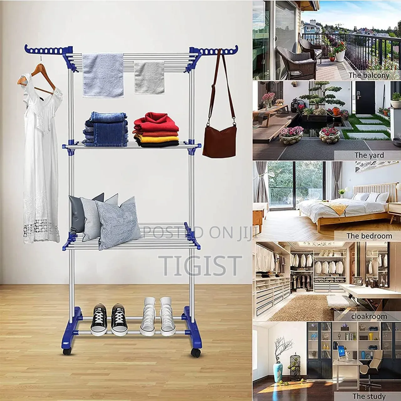 The 3layer Cloth Hanger Rack