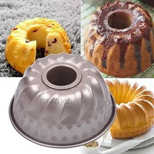 Bundt Cake Pan - Non-Stick, Oven Safe, Medium Size
