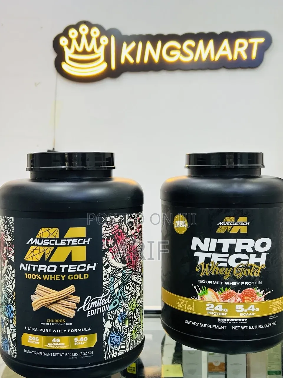 Nitrotech Whey Protein Powder 73 Serving New Look