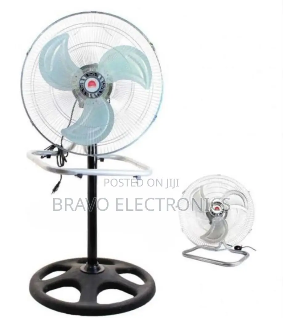 Crown Standing Fan Ventilator Fan 18” 2 In 1