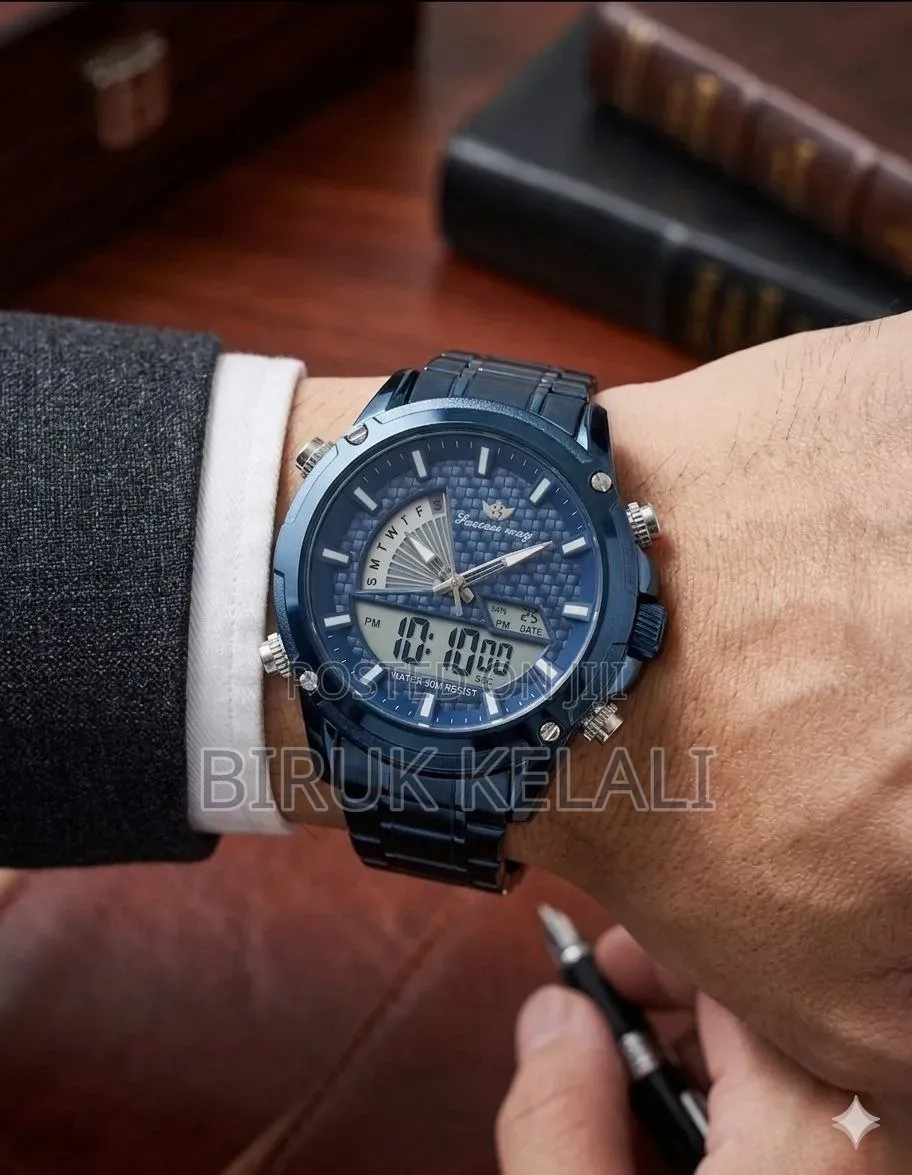 Succes Way Dual Display Wristwatch