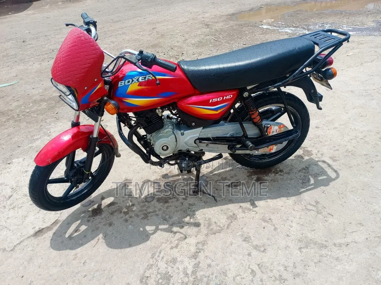 New Bajaj Boxer 150 UG 2019 Red